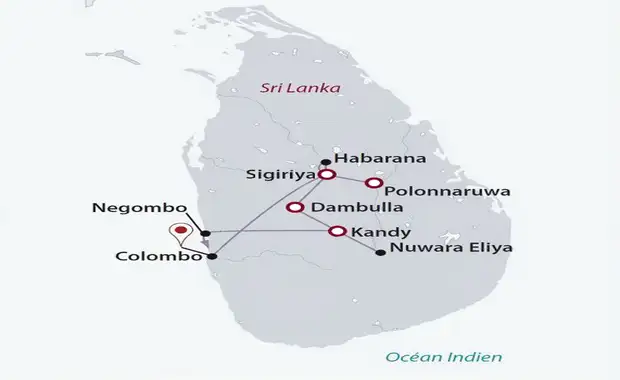 Circuit Privé Ceylan en liberté + séjour Negombo 4* - Sri Lanka - 3