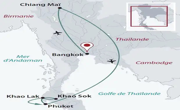 Circuit Privé Thai Spirit (cat. confort) - séjour Khao Lak 4* - Thailande - 3
