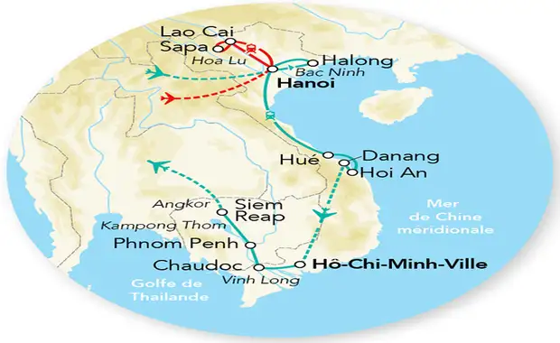 Merveilles du Vietnam & Cambodge & Pré-Voyage Sapa - 18J/15N - 2025 - 12