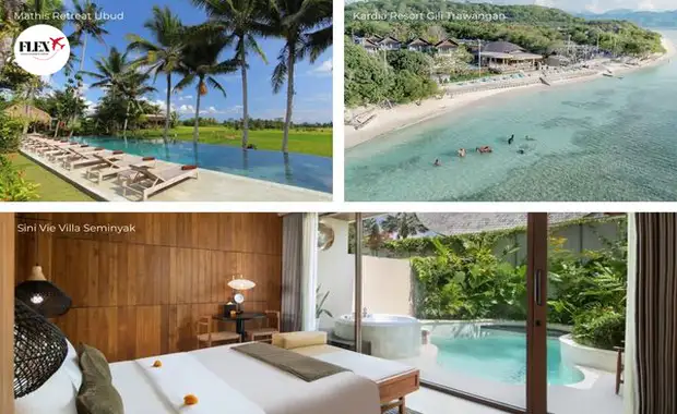 Trio 4*/5* Mathis Retreat Ubud, Kardia gili & Sini Vie Villa Seminyak - 1