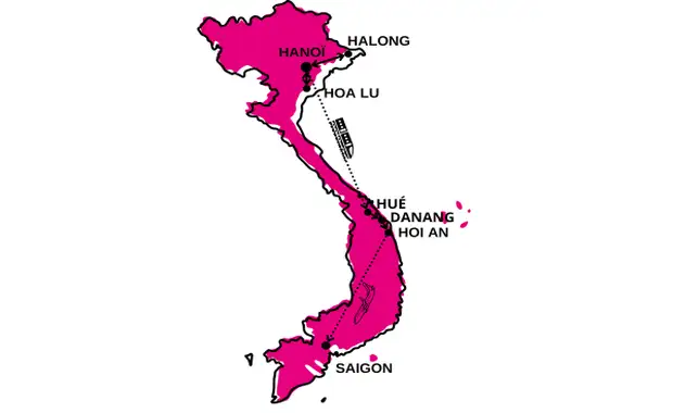 Circuit Vietnam en Liberté et Privatif 5* - 14