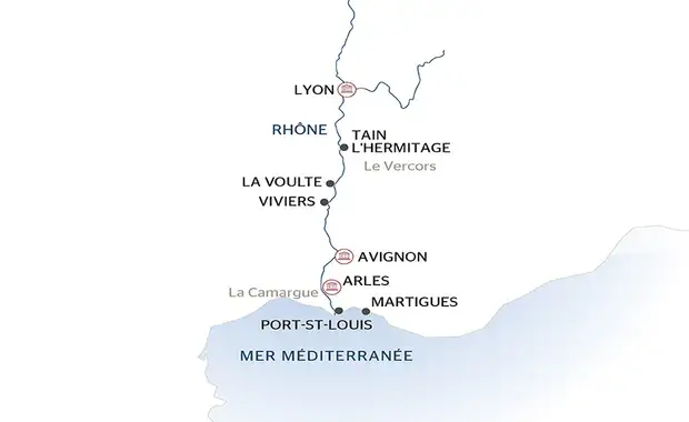 CROISIERE DES 50 ANS - Au fil du Rhône : Saveurs et littérature avec Eric-Emmanuel Schmitt & Emmanuelle Dufaure (formule port/port) - 7