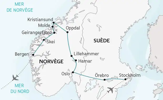 Stockholm et les Fjords de Norvège - 1