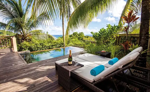 COMBINÉ 3 ILES : PRASLIN + LA DIGUE + MAHÉ Berjaya Praslin + Le Patatran + Valmer 10 nuits - 8