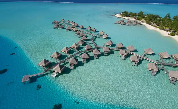 Combiné 3 îles Polynésie INTERCONTINENTAL 09 Nuits : Tahiti + Moorea + Bora Bora **** - 2