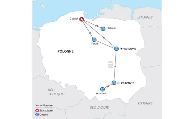 Circuit Carte postale de la Pologne - 10