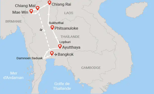 Combiné circuit et hôtel Richesses et traditions de Thaïlande + extension Framissima Kalima Khao Lak - 20